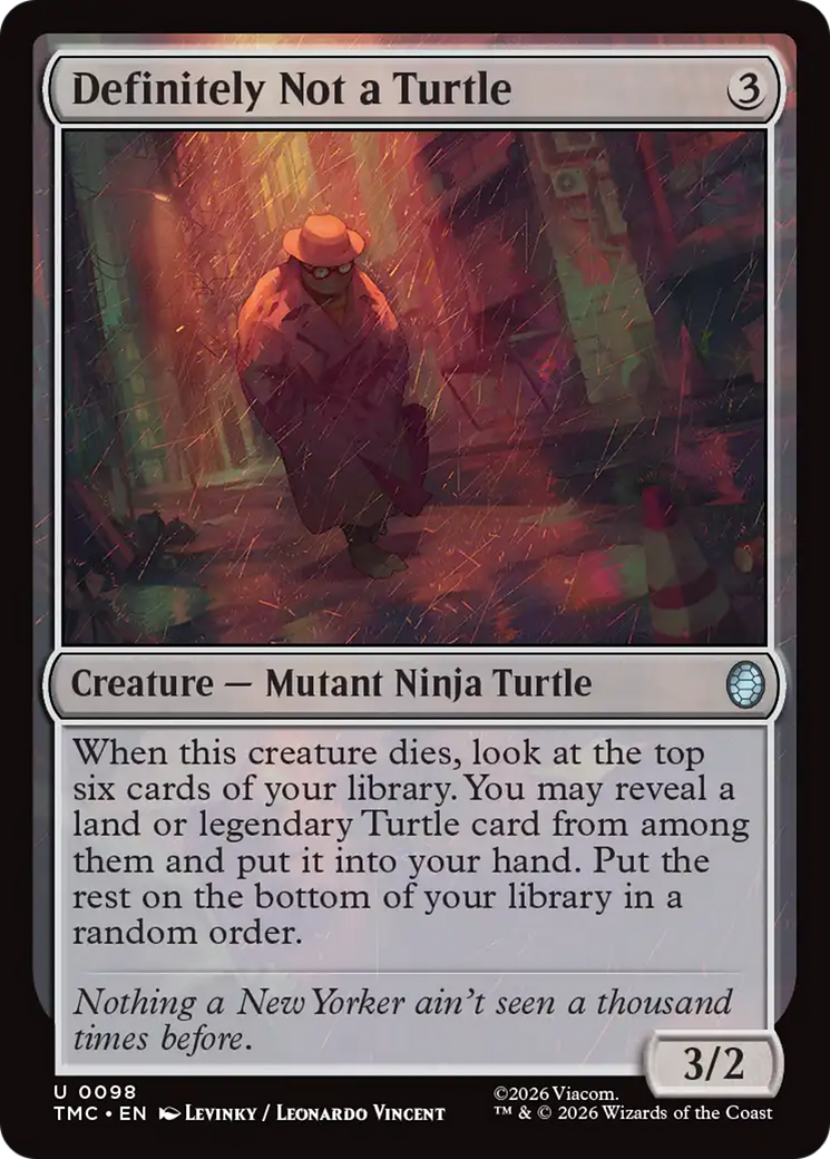 Definitely Not a Turtle - Magic: The Gathering - MoxLand