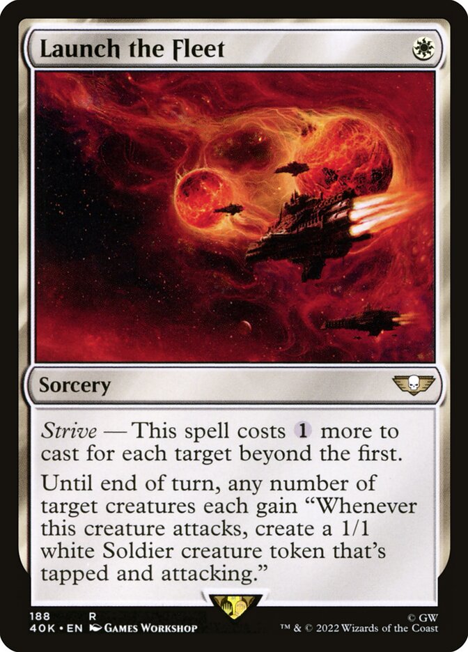 Lançar a Frota / Launch the Fleet - Magic: The Gathering - MoxLand