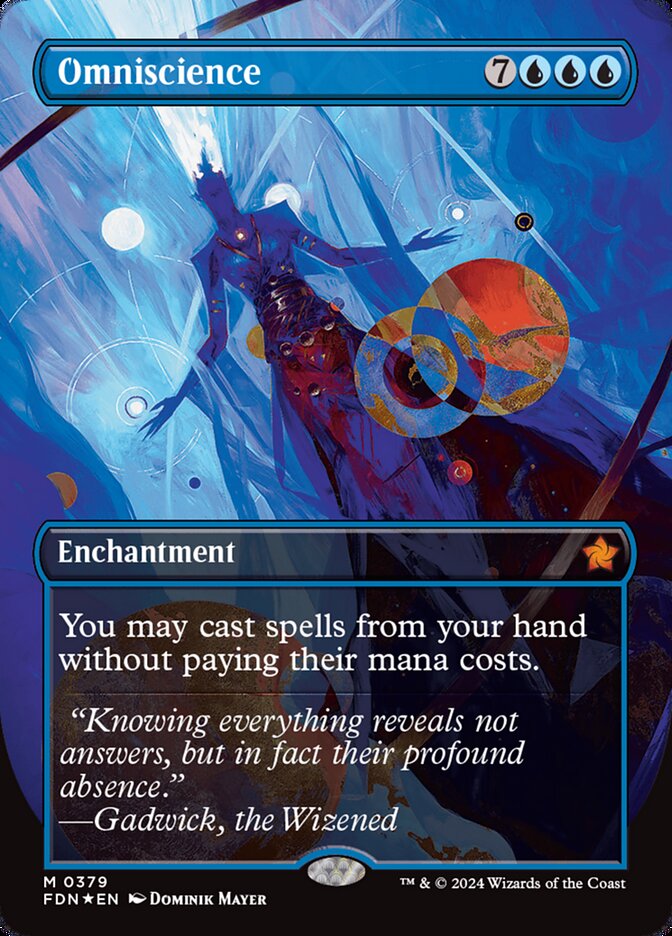 Onisciência / Omniscience - Magic: The Gathering - MoxLand
