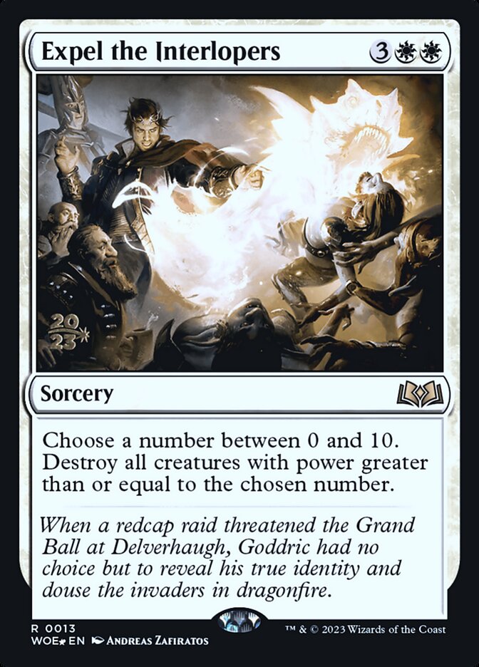 Expulsar os Intrusos / Expel the Interlopers - Magic: The Gathering - MoxLand