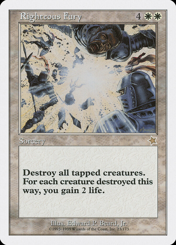 Righteous Fury - Magic: The Gathering - MoxLand