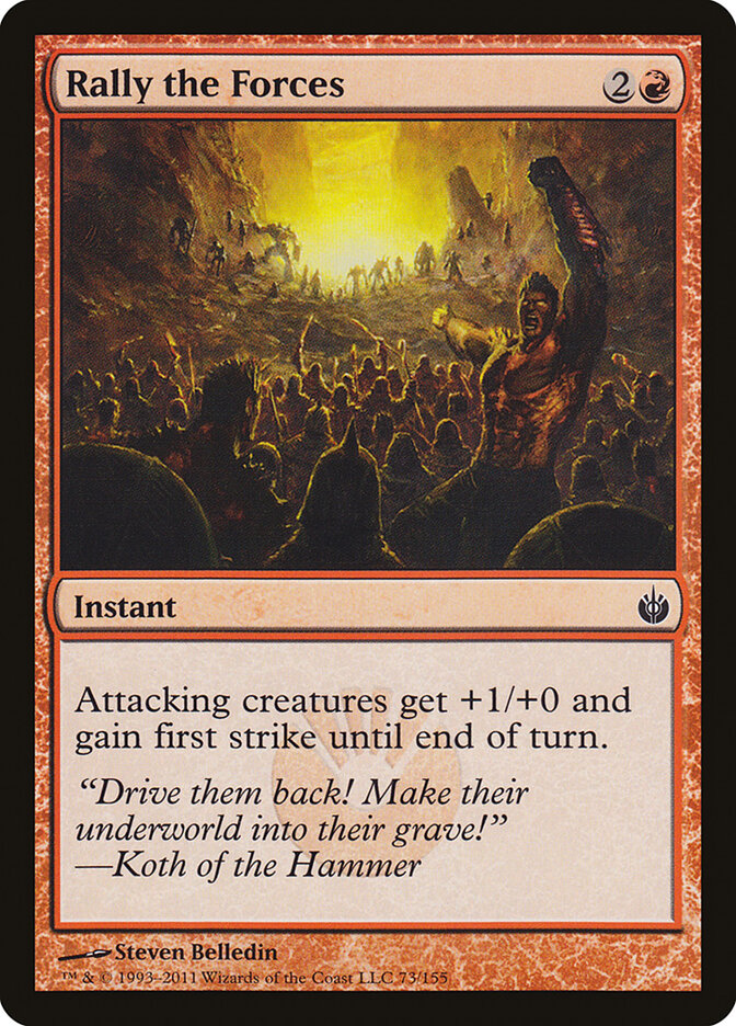 Reunir as Forças / Rally the Forces - Magic: The Gathering - MoxLand
