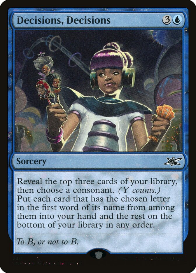 Decisions, Decisions - Magic: The Gathering - MoxLand