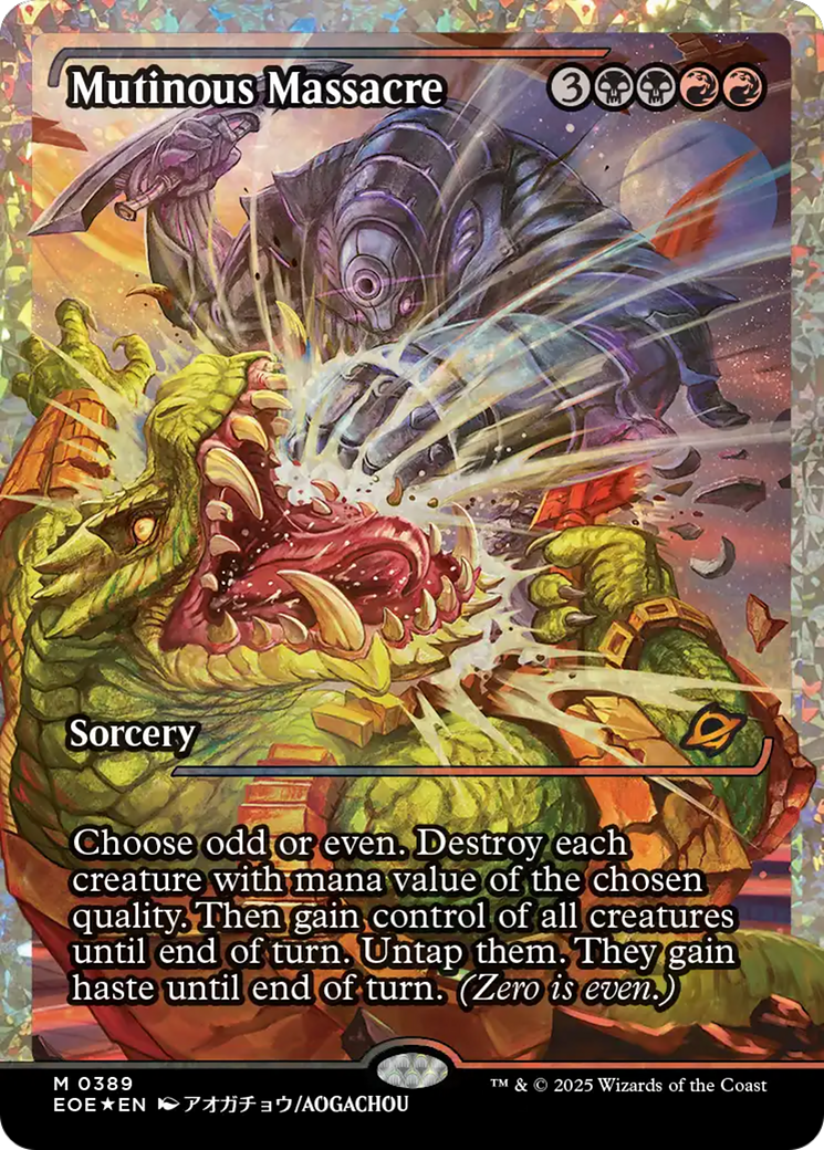 Massacre Amotinado / Mutinous Massacre - Magic: The Gathering - MoxLand