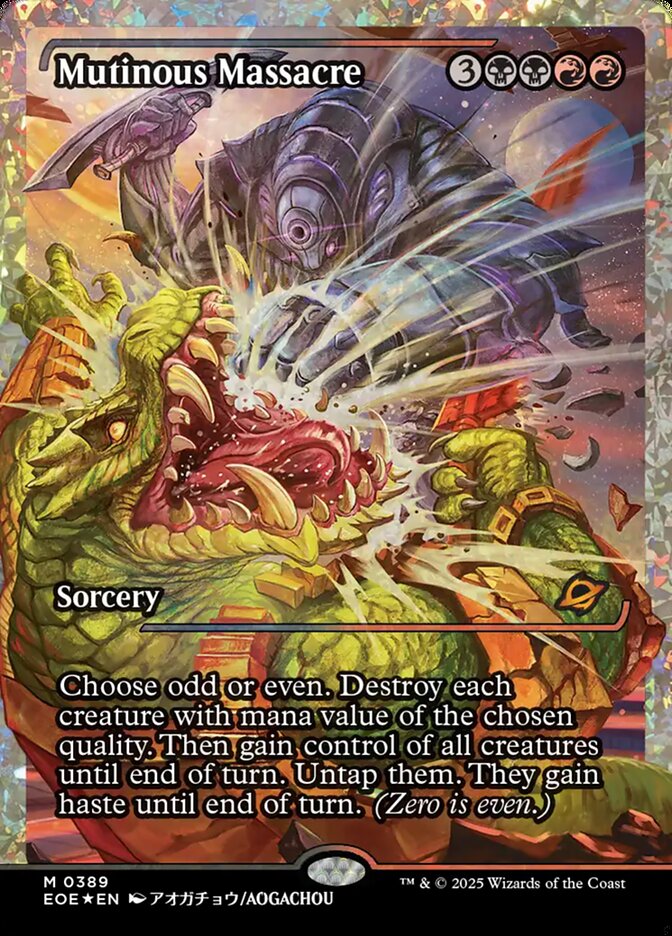 Massacre Amotinado / Mutinous Massacre - Magic: The Gathering - MoxLand