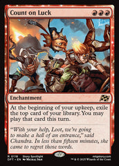 Contar com a Sorte / Count on Luck - Magic: The Gathering - MoxLand