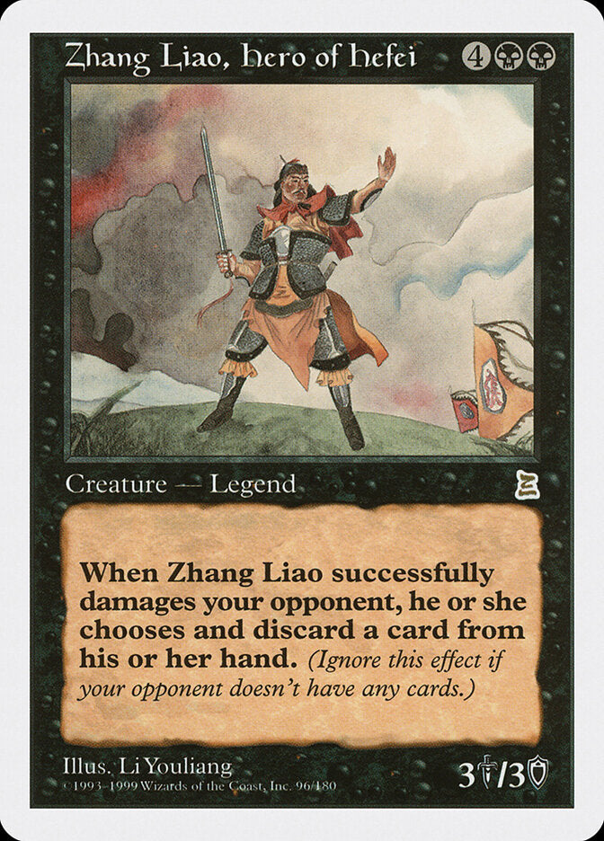 Zhang Liao, Hero of Hefei - Magic: The Gathering - MoxLand