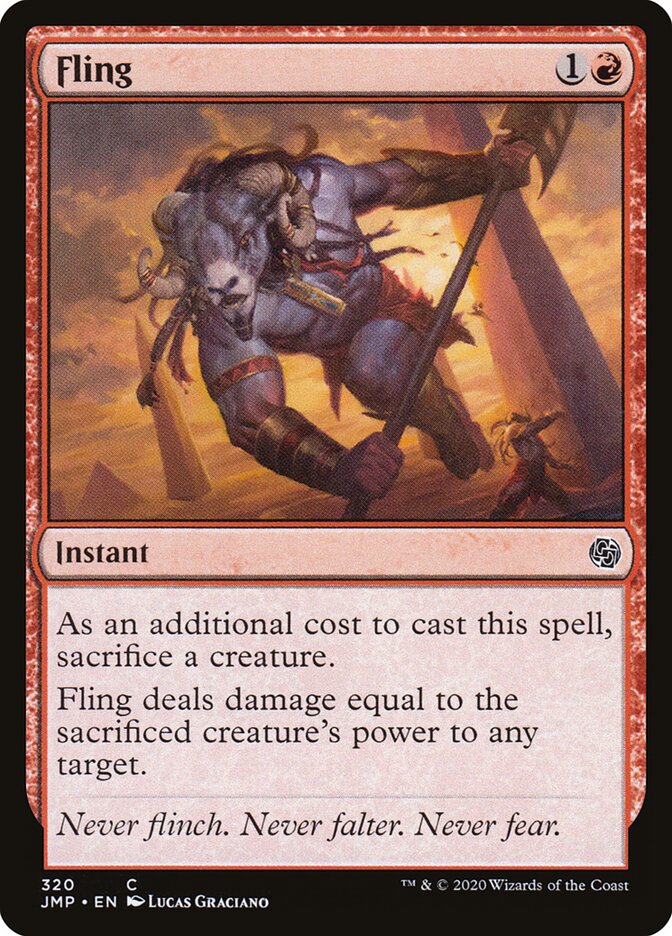 Arremessar / Fling - Magic: The Gathering - MoxLand