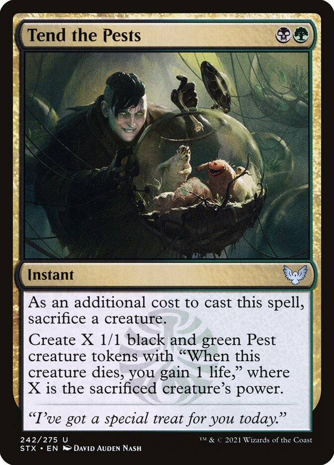 Cuidar das Pestes / Tend the Pests - Magic: The Gathering - MoxLand