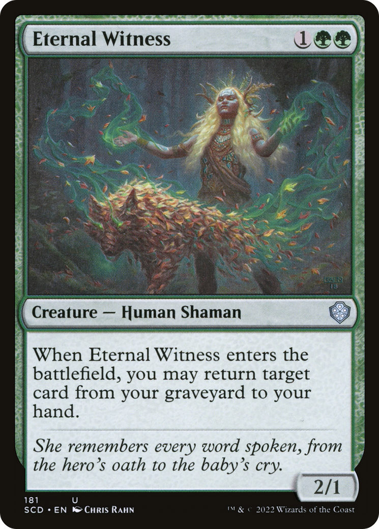 Testemunha Eterna / Eternal Witness - Magic: The Gathering - MoxLand