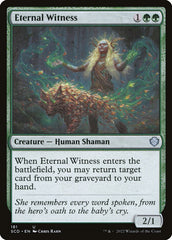 Testemunha Eterna / Eternal Witness - Magic: The Gathering - MoxLand