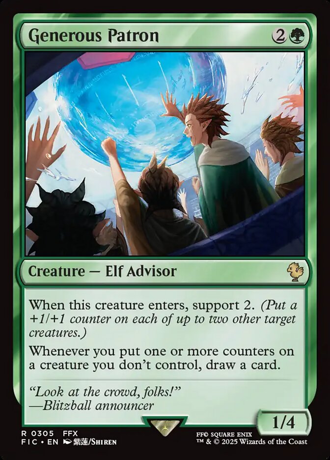 Generous Patron / Generous Patron - Magic: The Gathering - MoxLand
