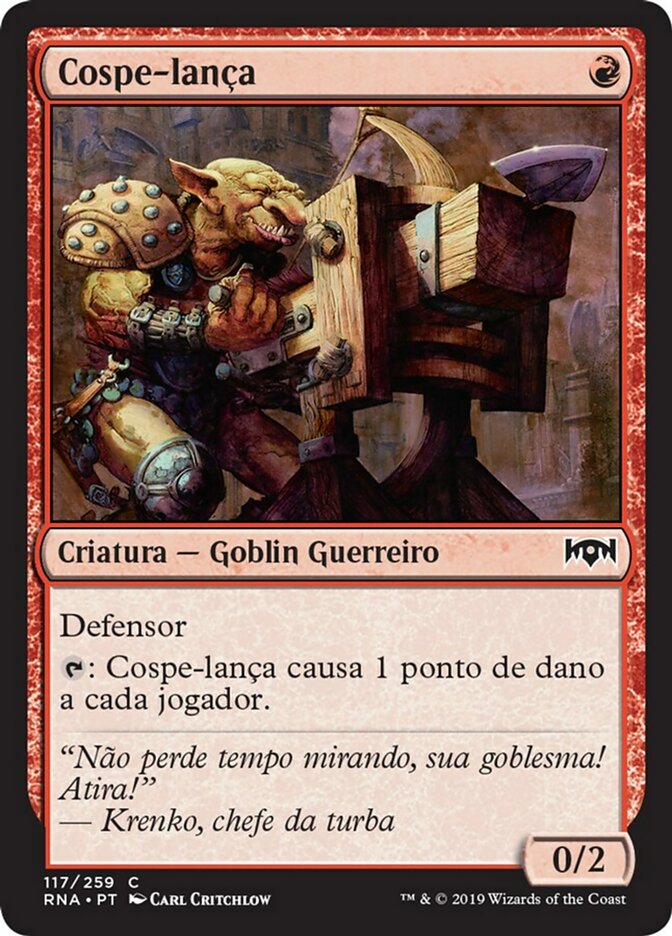 Cospe-lança / Spear Spewer - Magic: The Gathering - MoxLand