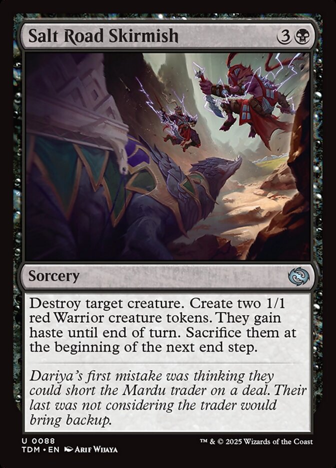 Escaramuça na Estrada de Sal / Salt Road Skirmish - Magic: The Gathering - MoxLand