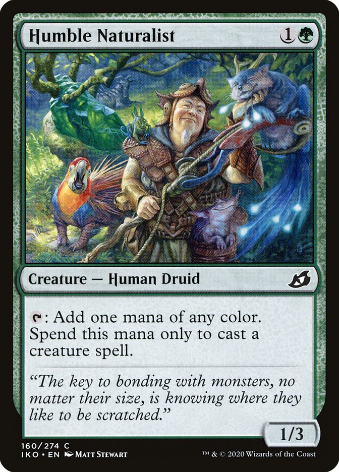 Naturalista Humilde / Humble Naturalist - Magic: The Gathering - MoxLand