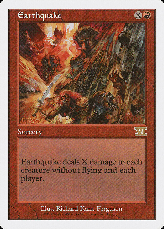 Terremoto / Earthquake - Magic: The Gathering - MoxLand