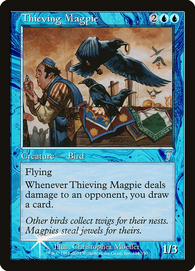 Gralha Larápia / Thieving Magpie - Magic: The Gathering - MoxLand