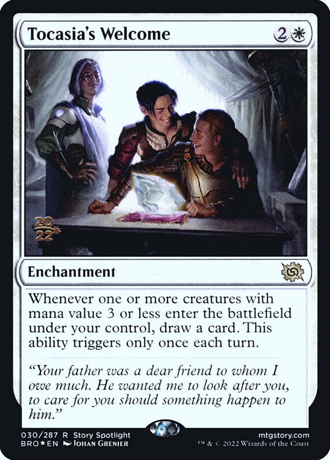 Boas-vindas de Tocasia / Tocasia's Welcome - Magic: The Gathering - MoxLand