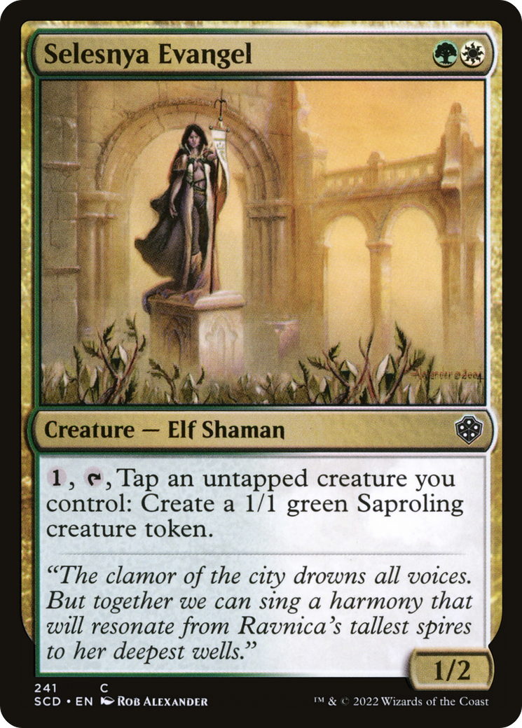 Missionária Selesnya / Selesnya Evangel - Magic: The Gathering - MoxLand
