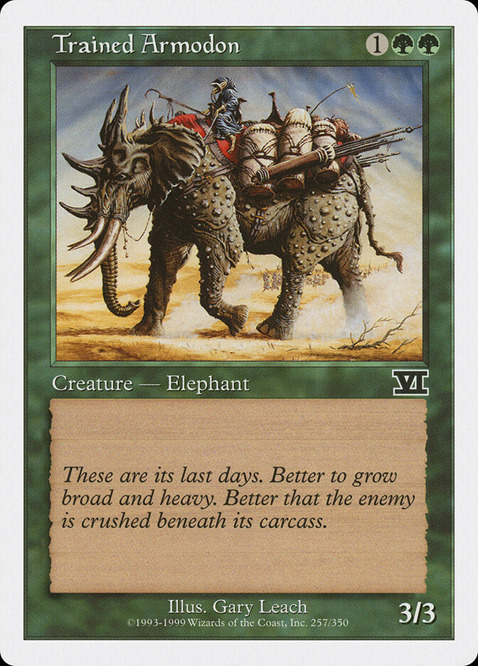 Armodonte Adestrado / Trained Armodon - Magic: The Gathering - MoxLand