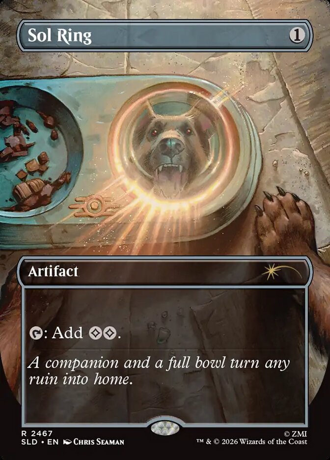 Anel Solar / Sol Ring - Magic: The Gathering - MoxLand