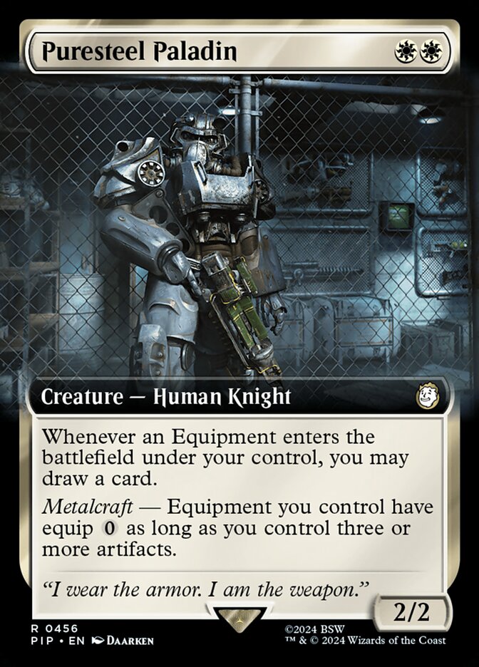 Paladino de Aço Puro / Puresteel Paladin - Magic: The Gathering - MoxLand