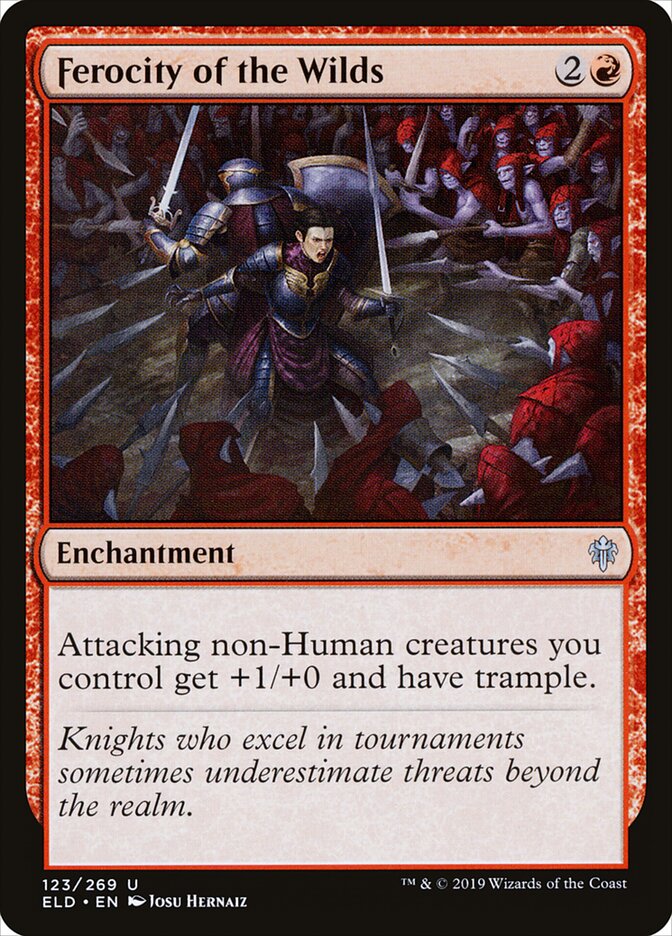 Ferocidade das Terras Selvagens / Ferocity of the Wilds - Magic: The Gathering - MoxLand