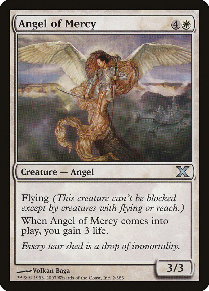 Anjo de Misericórdia / Angel of Mercy - Magic: The Gathering - MoxLand