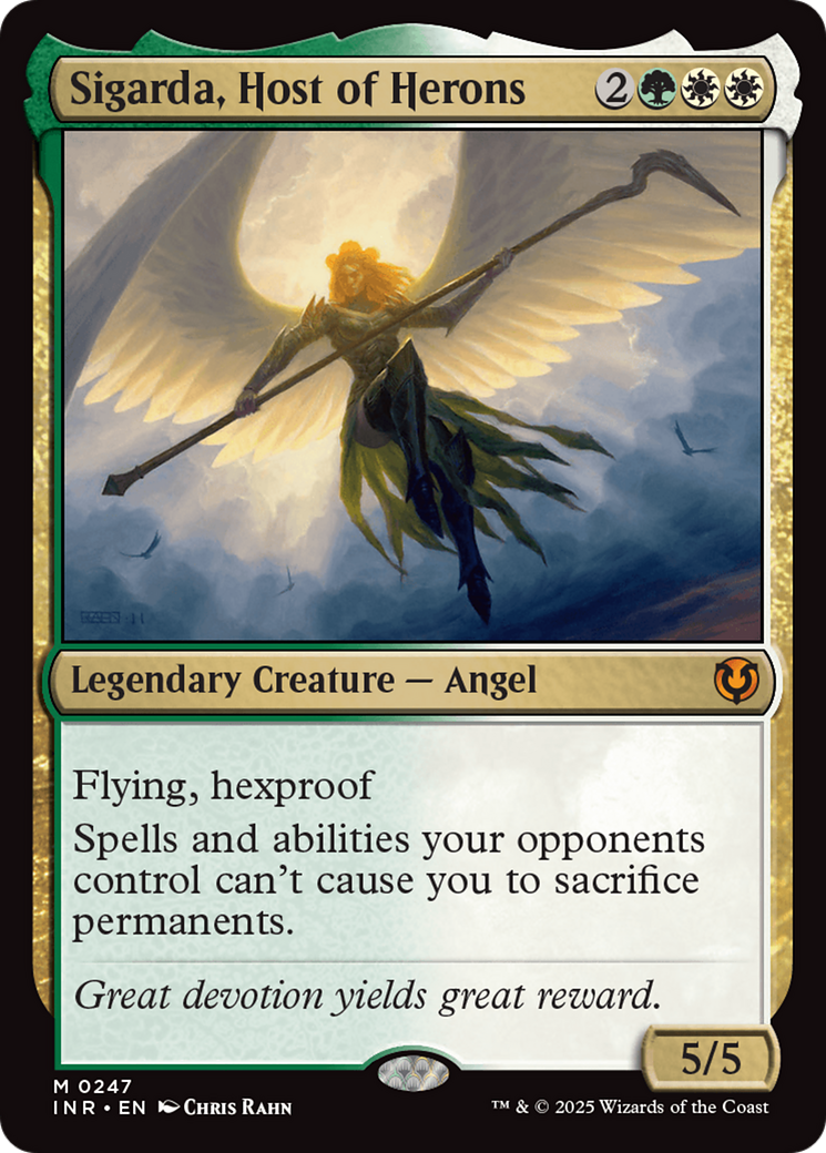 Sigarda, Hoste das Garças / Sigarda, Host of Herons - Magic: The Gathering - MoxLand