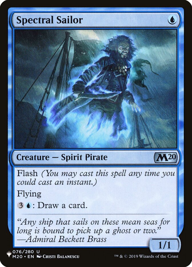 Marinheiro Espectral / Spectral Sailor - Magic: The Gathering - MoxLand