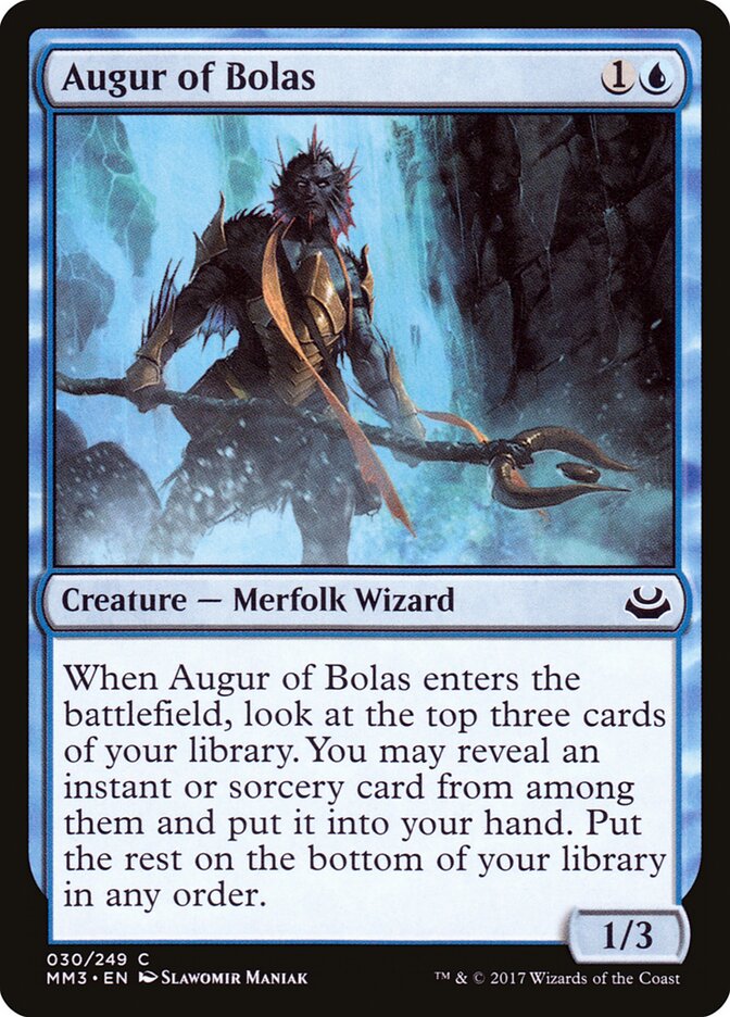 Áugure de Nicol Bolas / Augur of Bolas - Magic: The Gathering - MoxLand