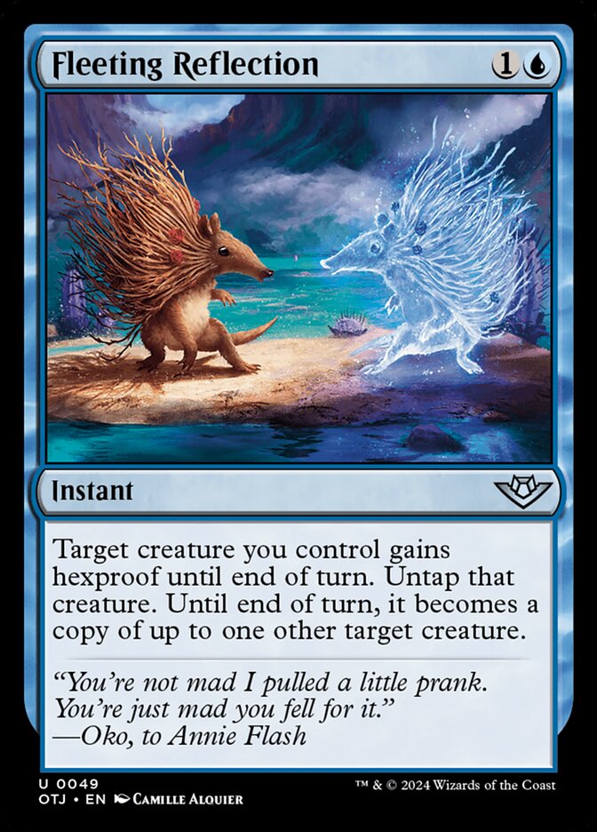 Reflexo Fugaz / Fleeting Reflection - Magic: The Gathering - MoxLand