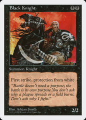 Cavaleiro Negro / Black Knight - Magic: The Gathering - MoxLand