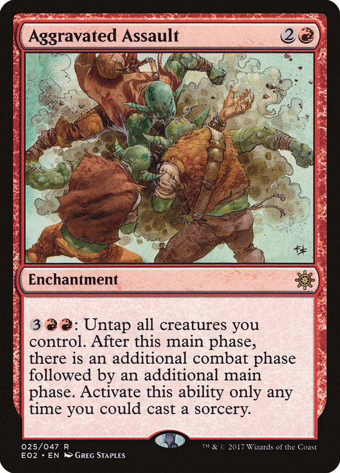 Assalto Agravado / Aggravated Assault - Magic: The Gathering - MoxLand