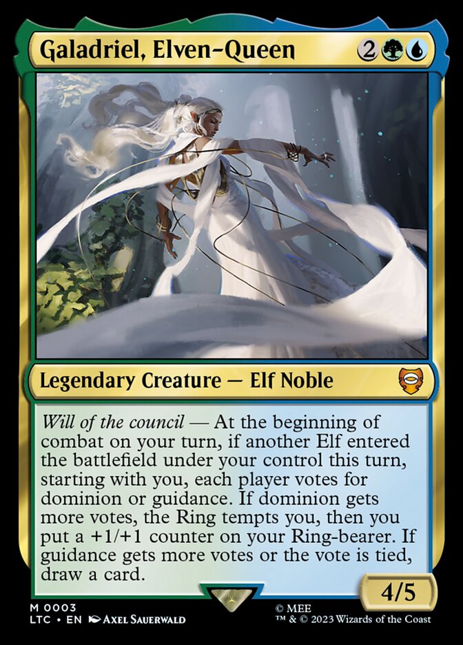 Galadriel, Rainha Élfica / Galadriel, Elven-Queen - Magic: The Gathering - MoxLand