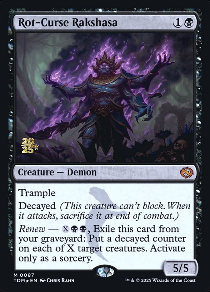 Rot-Curse Rakshasa - Magic: The Gathering - MoxLand