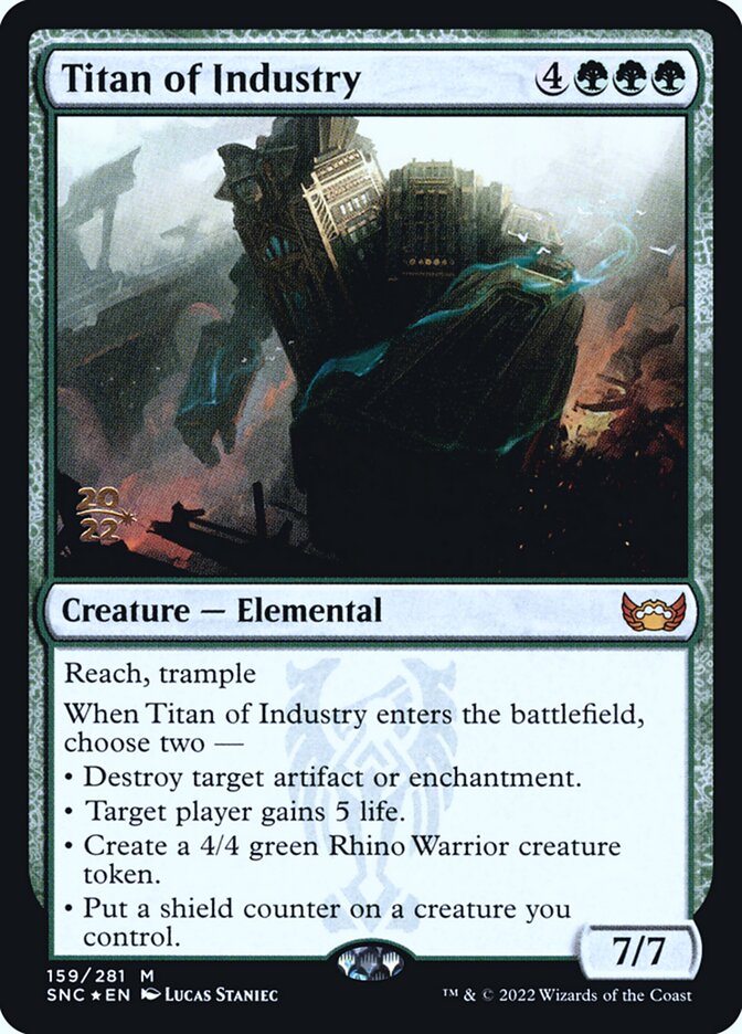 Titã da Indústria / Titan of Industry - Magic: The Gathering - MoxLand