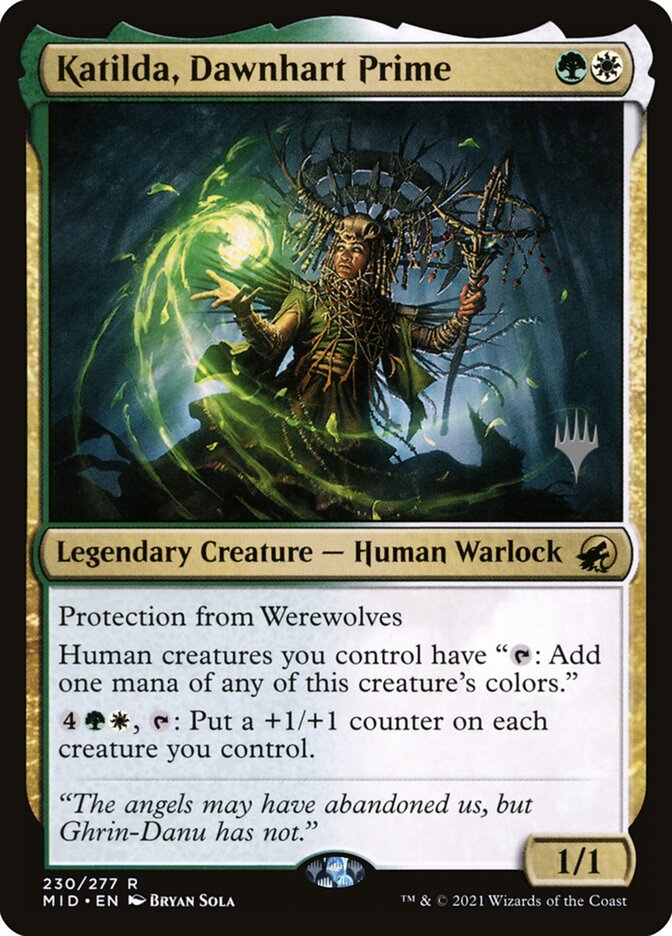 Katilda, Líder Cervo da Aurora / Katilda, Dawnhart Prime - Magic: The Gathering - MoxLand