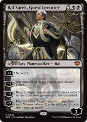 Ral Zarek, Guest Lecturer - Magic: The Gathering - MoxLand