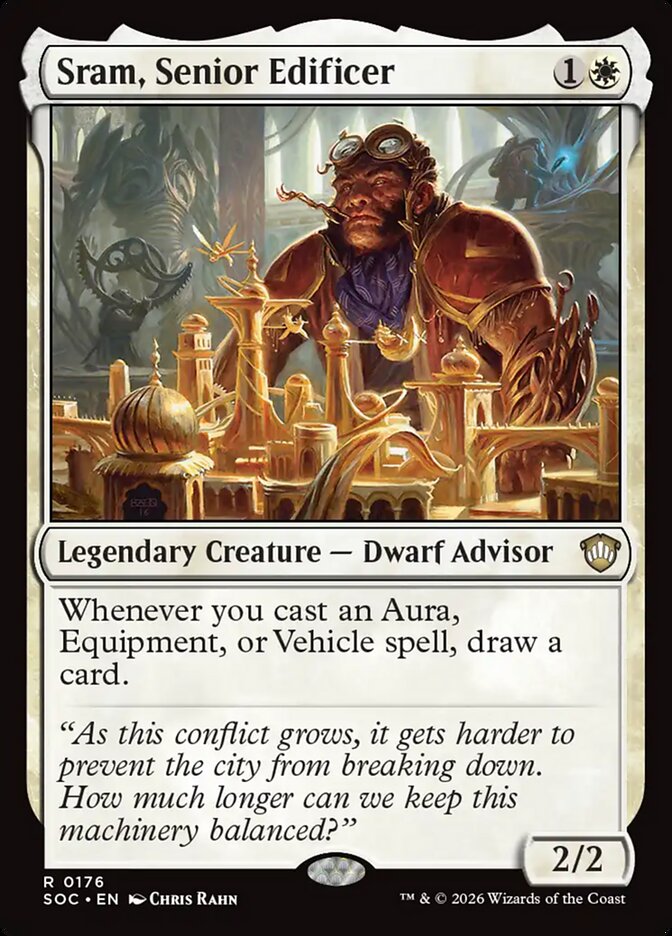 Sram, Edificador Sênior / Sram, Senior Edificer - Magic: The Gathering - MoxLand