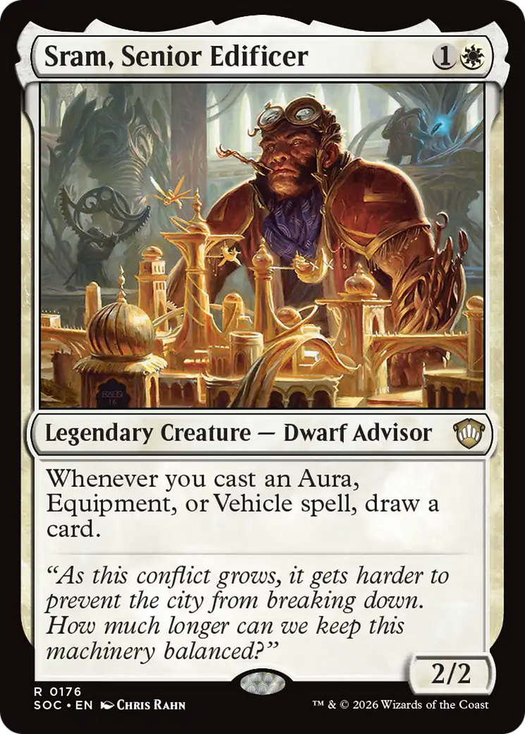 Sram, Edificador Sênior / Sram, Senior Edificer - Magic: The Gathering - MoxLand