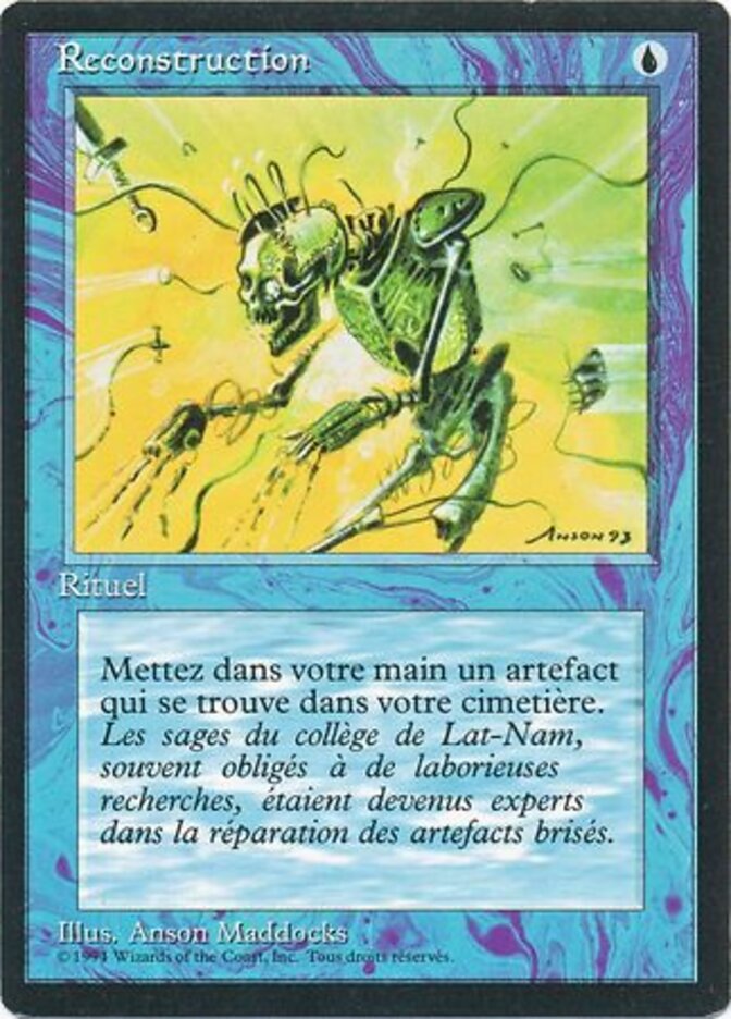 Reconstruction - Magic: The Gathering - MoxLand