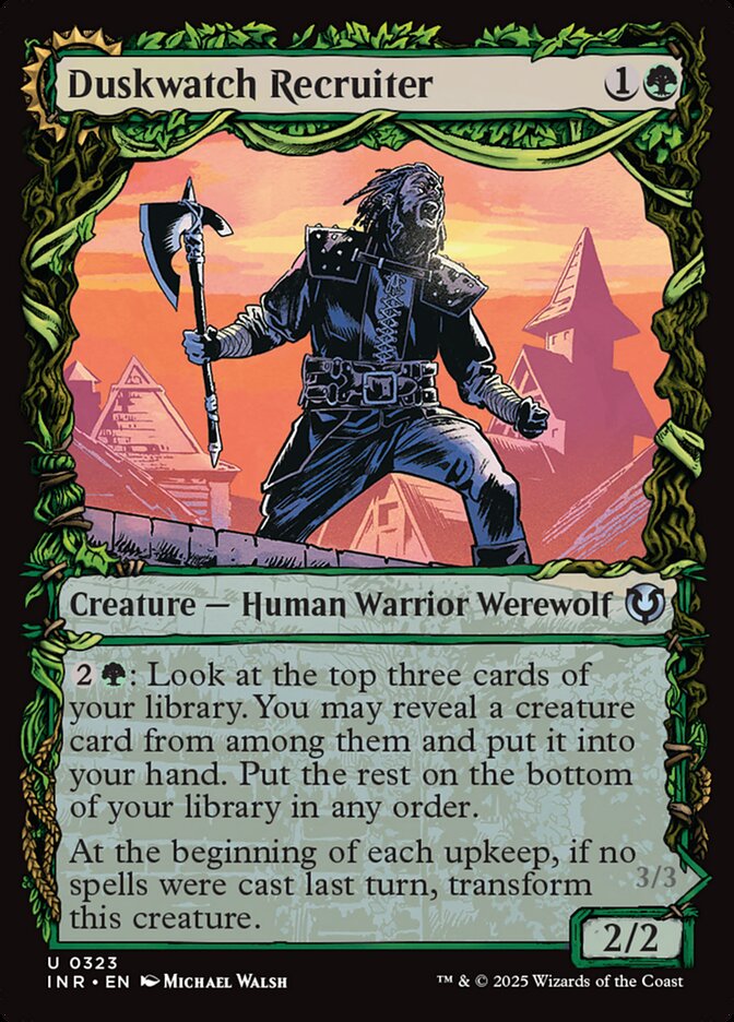 Recrutador de Vigia do Crepúsculo / Duskwatch Recruiter - Magic: The Gathering - MoxLand