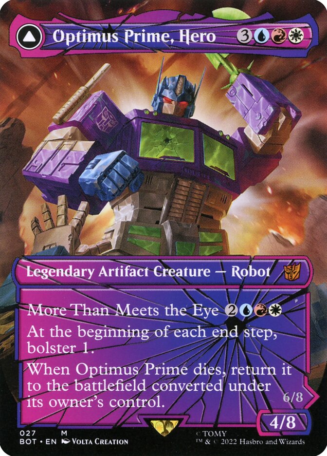 Optimus Prime, Herói / Optimus Prime, Hero - Magic: The Gathering - MoxLand