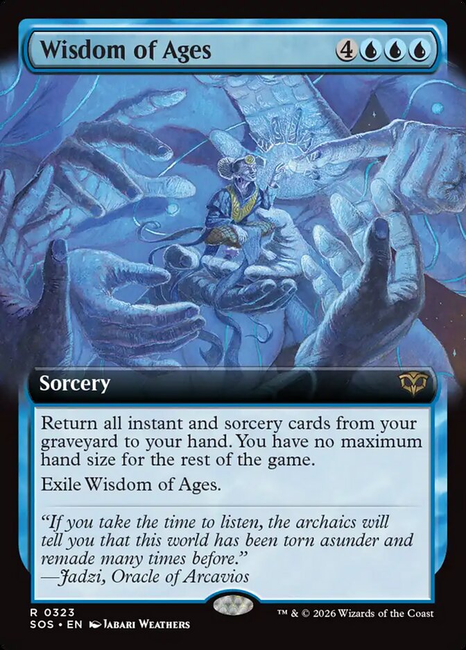Wisdom of Ages - Magic: The Gathering - MoxLand