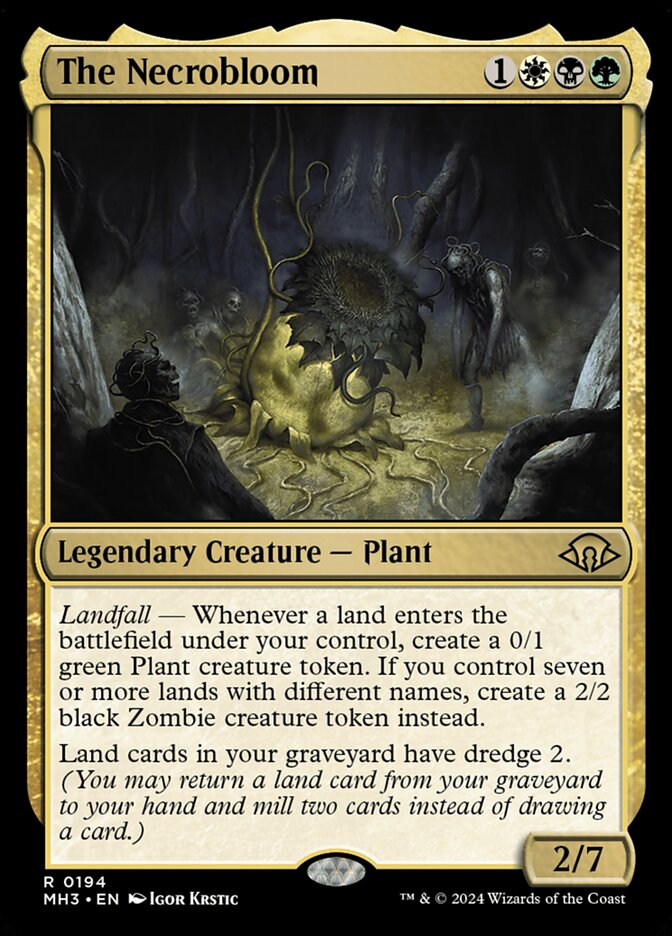 A Necroflor / The Necrobloom - Magic: The Gathering - MoxLand