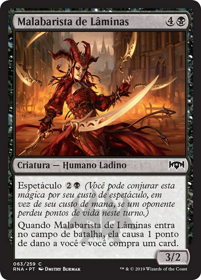 Malabarista de Lâminas / Blade Juggler - Magic: The Gathering - MoxLand