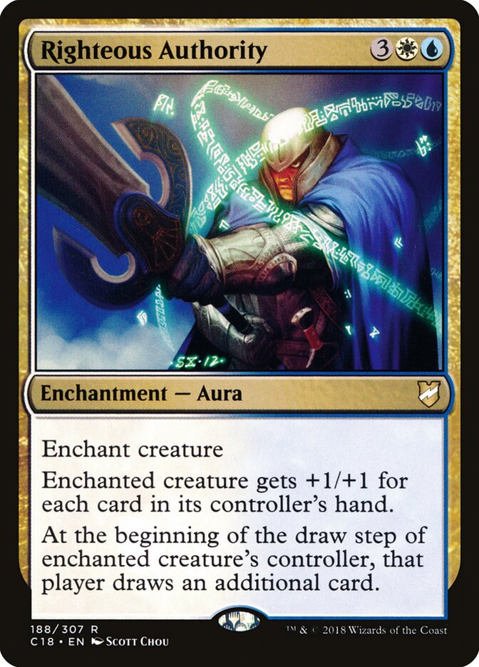 Justa Autoridade / Righteous Authority - Magic: The Gathering - MoxLand