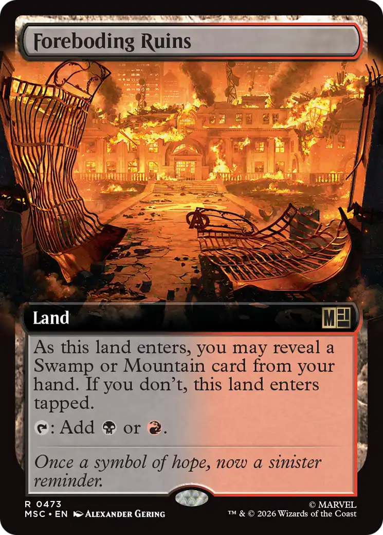 Ruínas Agourentas / Foreboding Ruins - Magic: The Gathering - MoxLand