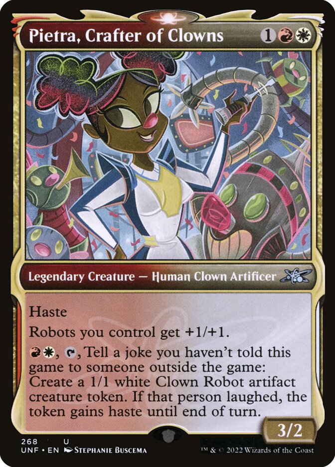 Pietra, Crafter of Clowns - Magic: The Gathering - MoxLand